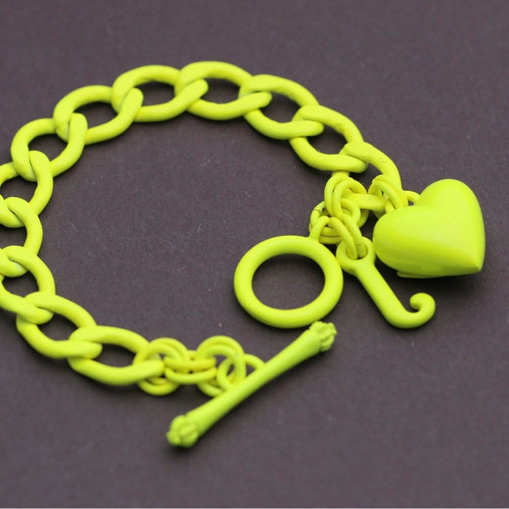 Juicy Couture Dreaming in Color - Neon Yellow Starter Bracelet - Picture 3 of 6